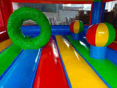 Детский надувной батут "Тетрада" с крышей 5*5*4 м