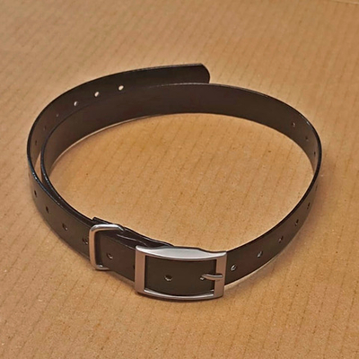 Сменный ошейник 19 мм для Garmin T5 mini, TT15 mini, Barklimiter, Delta, PRO (черный)