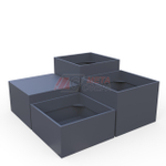 Вазоны для растений с тумбой