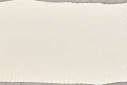 Кожа змеи 780х100мм (белая матовая)