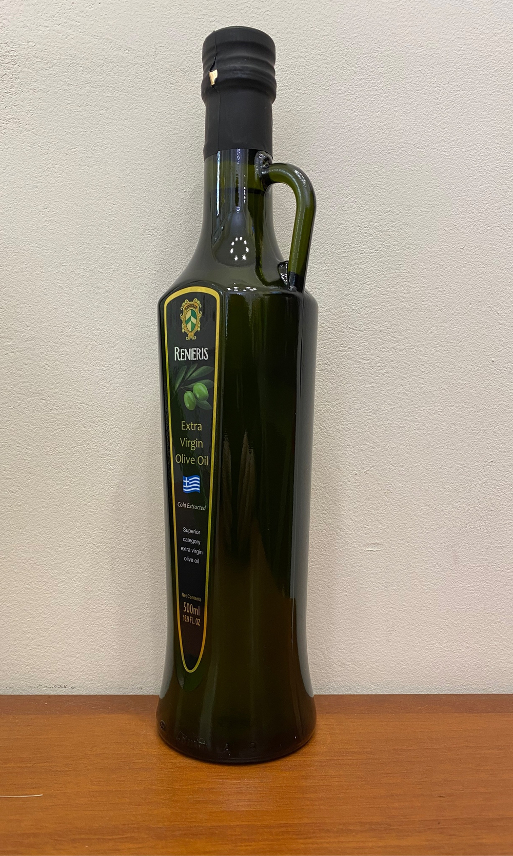 Оливковое масло урожая 2025 Renieris Extra Virgin 500 мл Греция (Крит)