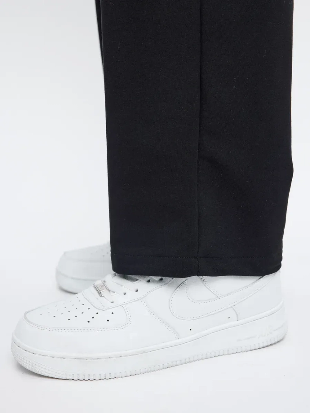 Штаны спортивные с защипами багги широкие оверсайз