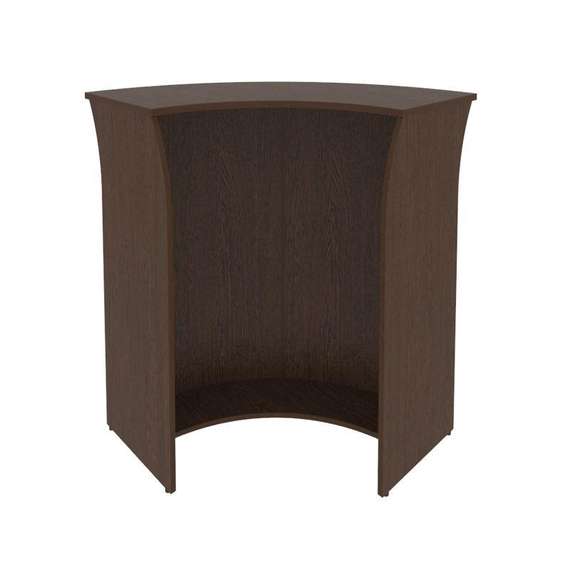 Riva Стойка угловая (радиусный элемент-ХДФ) А.РС-5 ХДФ Венге Цаво 950*950*1150