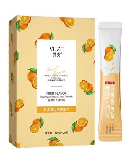 Ополаскиватель для полости рта с апельсином, 10мл