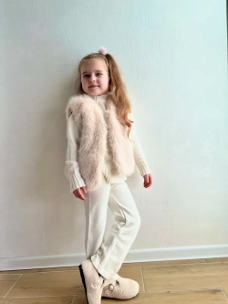 Жилет из искусственного меха