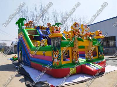 Коммерческий батут «Тигриная страна », 8*5*5 м