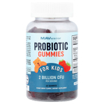 MAV Nutrition, жевательные таблетки с пробиотиками для детей, со вкусом ягод, 60 жевательных таблеток