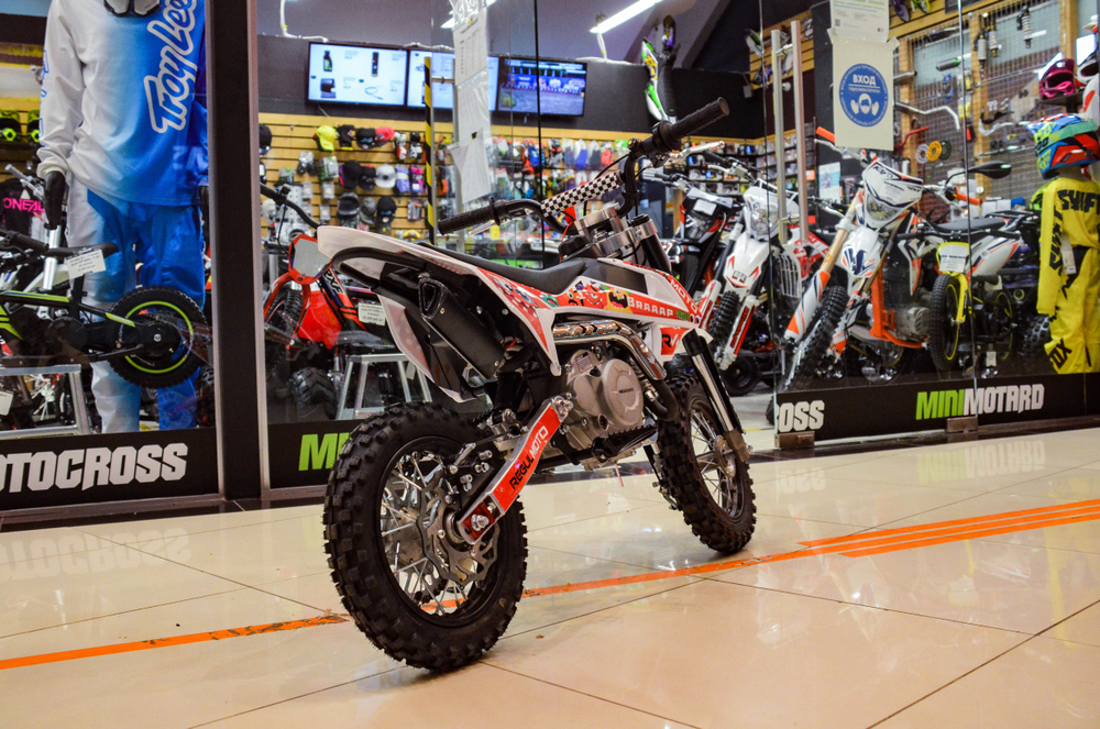 Питбайк Regulmoto ROBIN 60A 10/10 New 2020 (Белый/Красный)
