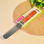 Лопатка шпатель для крема 15см нерж с деревянной ручкой