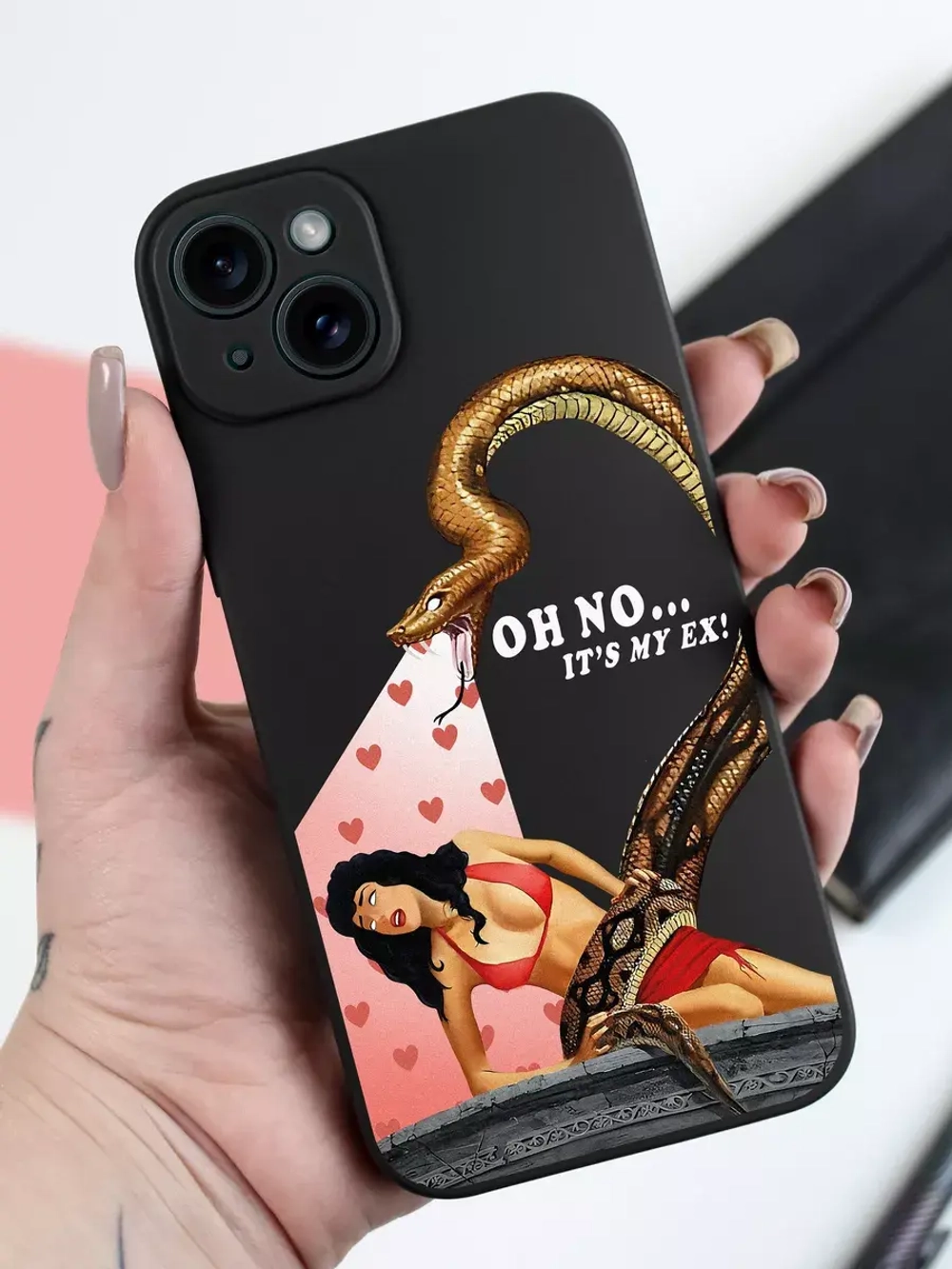 Чехол на iPhone 14 Plus с принтом