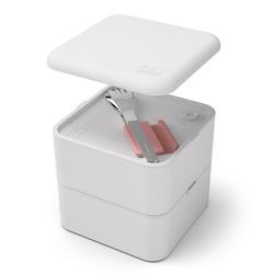 Набор из 3 столовых приборов в футляре mb slim box, flamingo