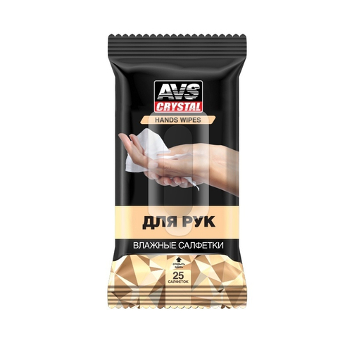 ВЛАЖНЫЕ САЛФЕТКИ AVS Д/РУК 25ШТ A78103S