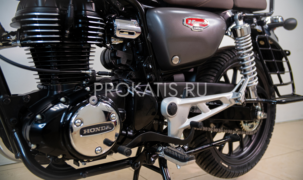 Мотоцикл Honda CB350 H’ness DLX зеленый