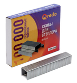 Скобы №23/13 Qredo оцинкованные, 1000 штук в упаковке