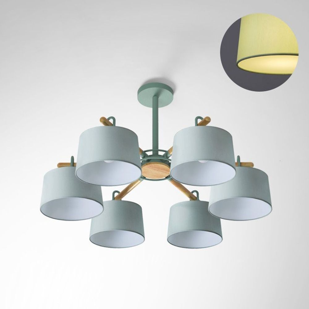 Потолочная Люстра Even 6 Olive By Imperiumloft