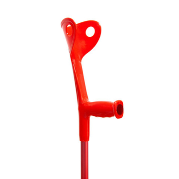 Мега-Оптим "Канадка" CА851L1 (Красный) Костыль с опорой под локоть без устройства противоскольжения, код ФСС 06-04-02