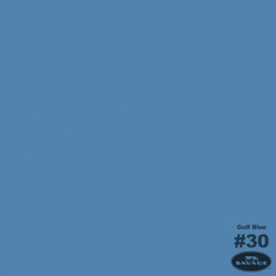SA 30-12 GULF BLUE, бумажный фон 2,72х11м