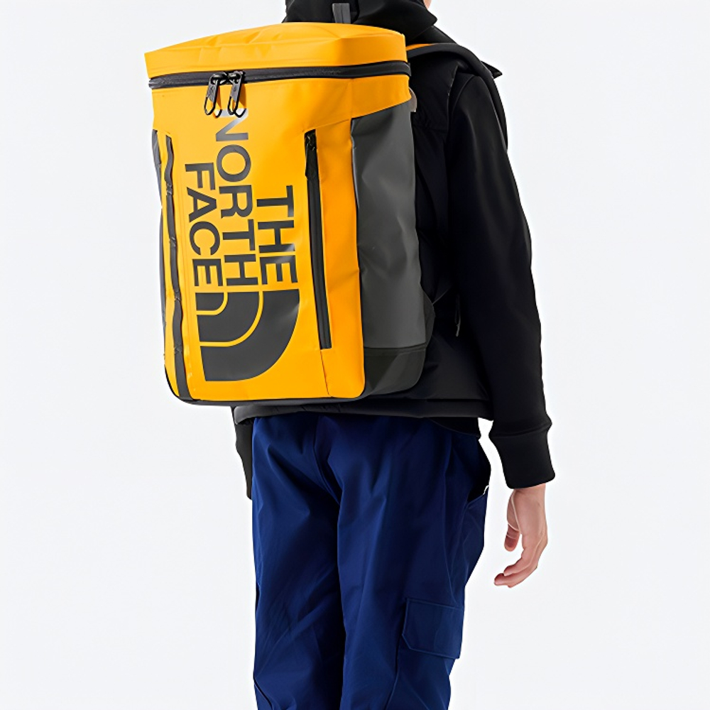 THE NORTH FACE Outdoor Bags Recycled Fabric Yellow Unisex