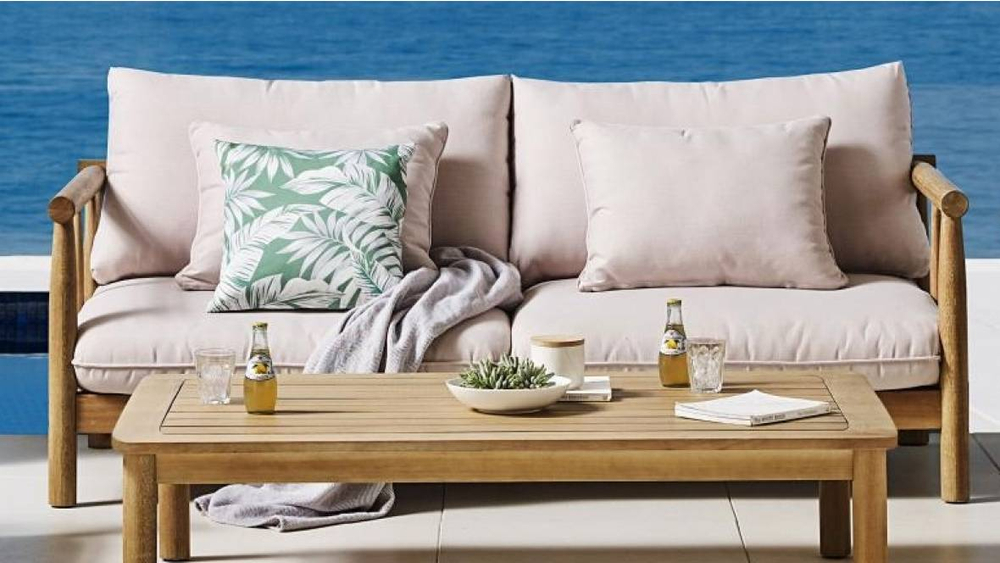 Кофейный стол из тика Joygarden БУНГАЛО, коричневый