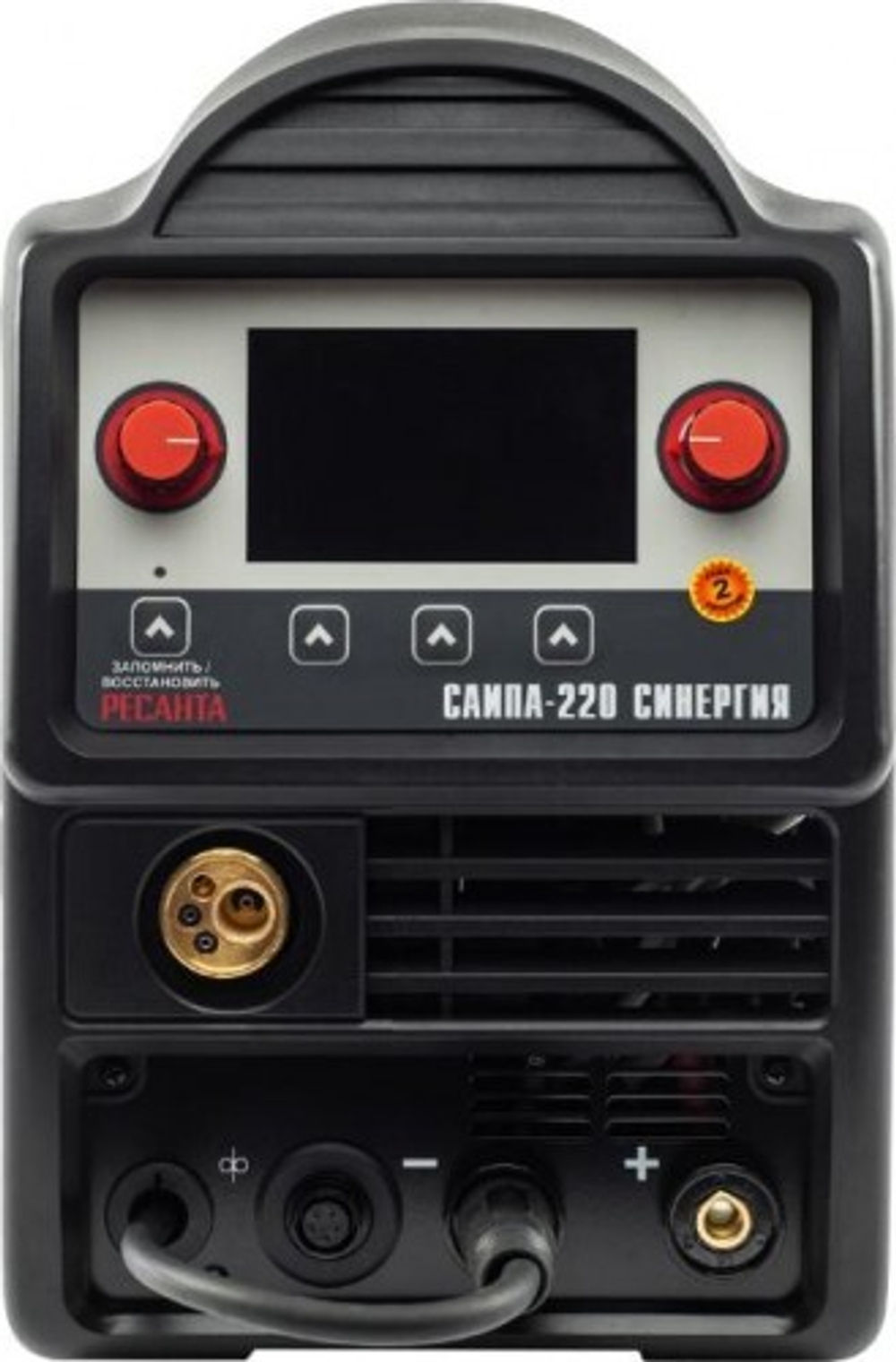 Сварочный полуавтомат Ресанта САИПА-220 СИНЕРГИЯ многофункциональный (MIG/MAG, MMA, TIG) 65/75