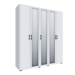 Шкаф с 3 ящиками внутри с зеркалом Бруклин 200Ш