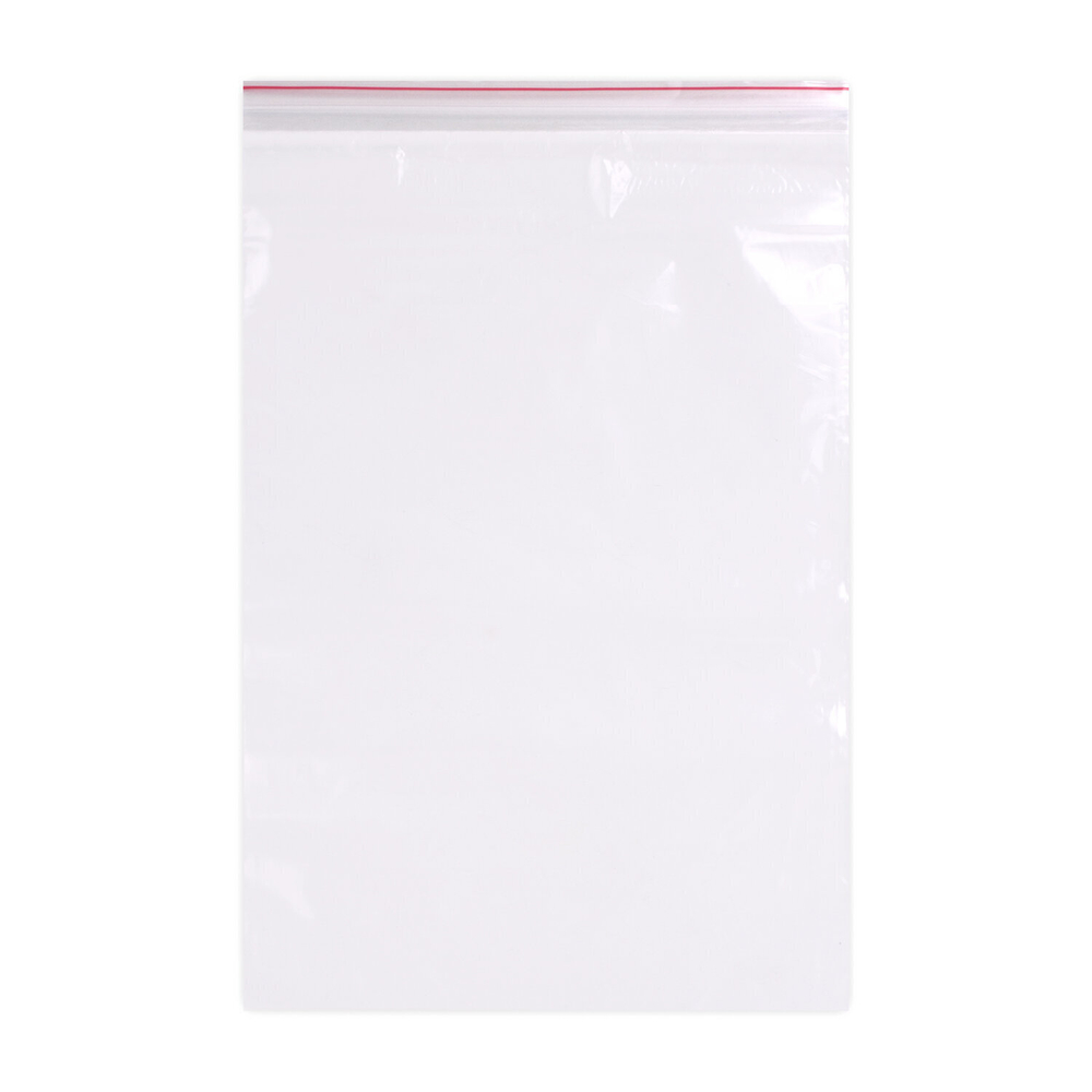 Пакеты ZIP LOCK "зиплок" ОЧЕНЬ ПРОЧНЫЕ комплект 100 шт. 200х300 мм ПВД 80 мкм BRAUBERG EXTRA (2 штуки в упаковке)