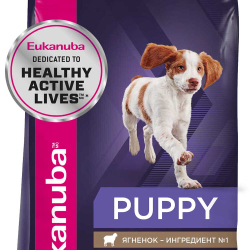 Eukanuba Puppy Lamb - корм для щенков (ягненок)