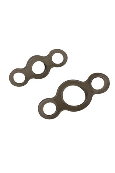 Набор эрекционных колец Stretchable Cock Ring Se ( чёрный) (Цвет: Чёрный)