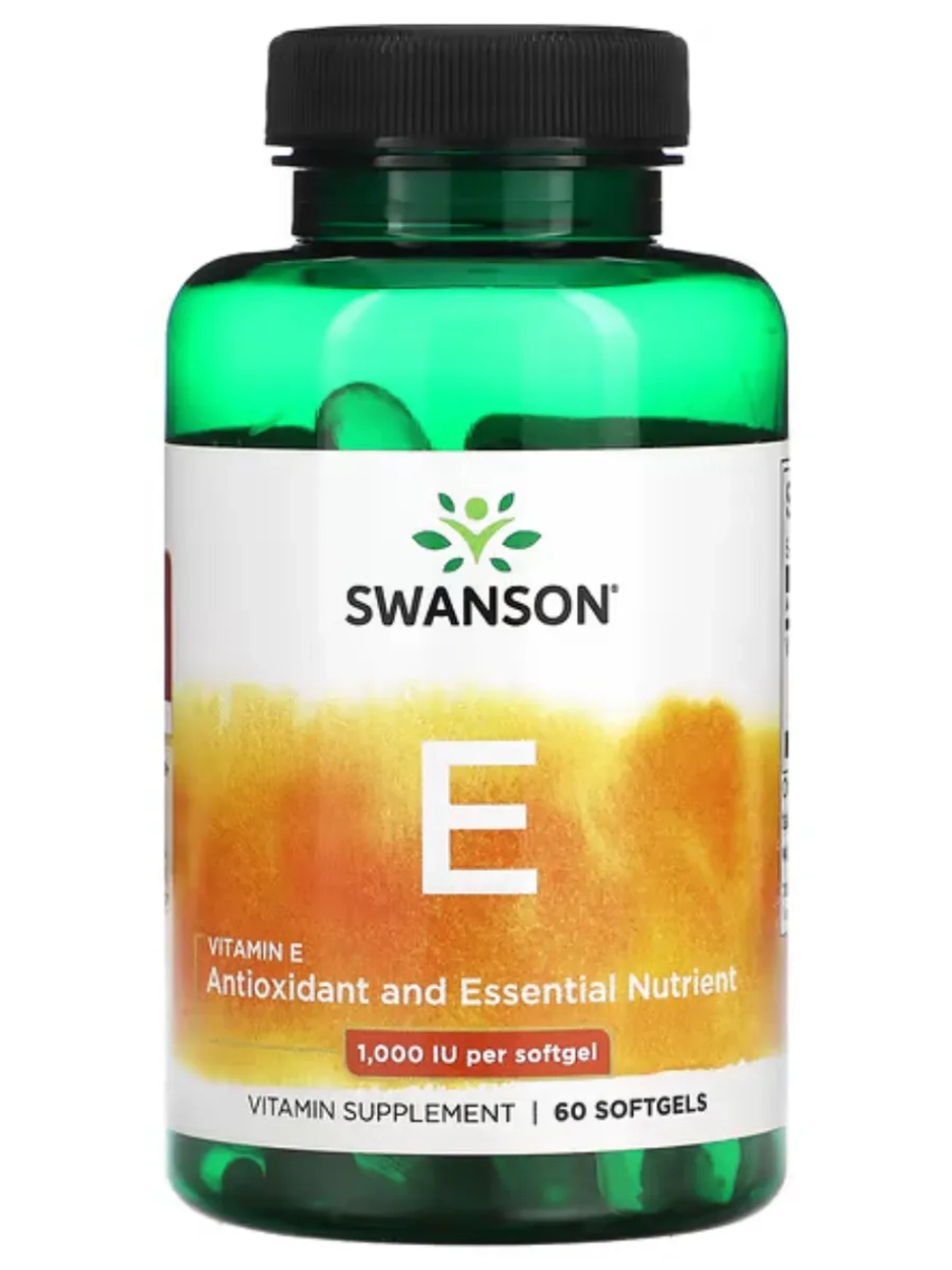 Витамин E 1000 МЕ 60 мягких таблеток