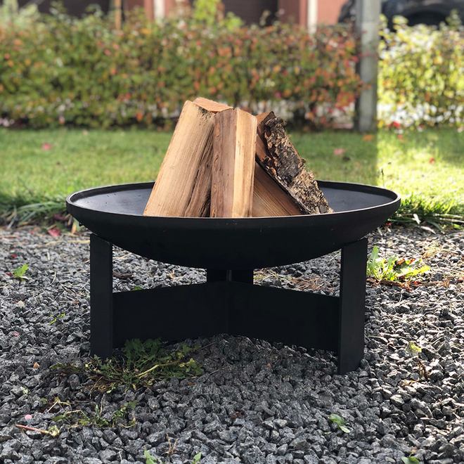 Чугунная чаша Concretika PREMIUM L60