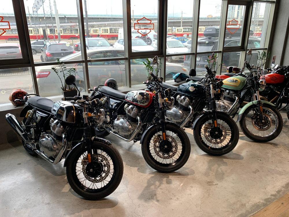 Royal Enfield Interceptor 650 Cali Green (Standard / Single tone) 2024