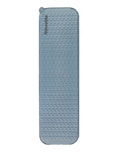 Коврик самонадувающийся Naturehike, 185x55x3,5 см, синий