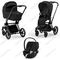 Детская коляска Cybex Priam IV 3 в 1 Sepia Black