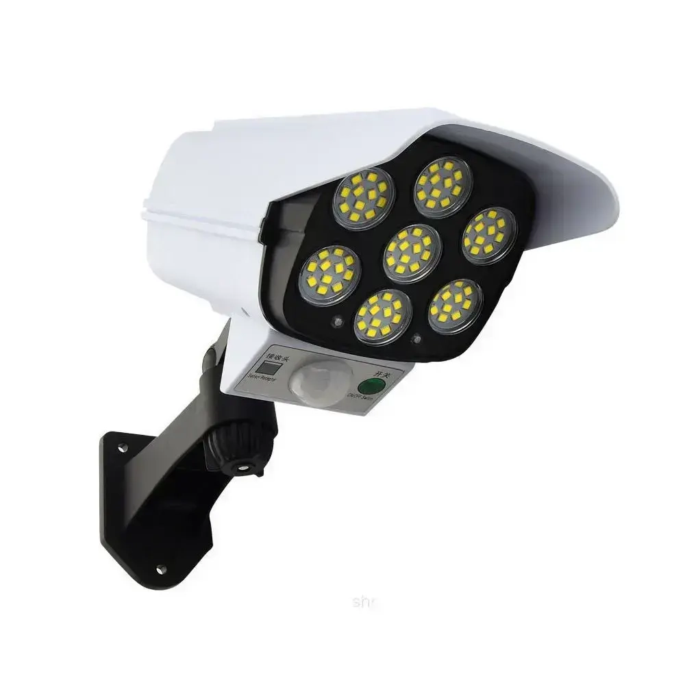 Уличный светильник на солнечной батарее с датчиком движения