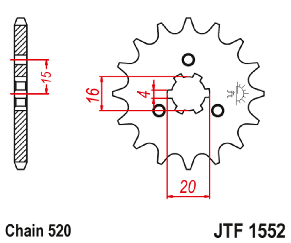 Звезда JTF1552.11
