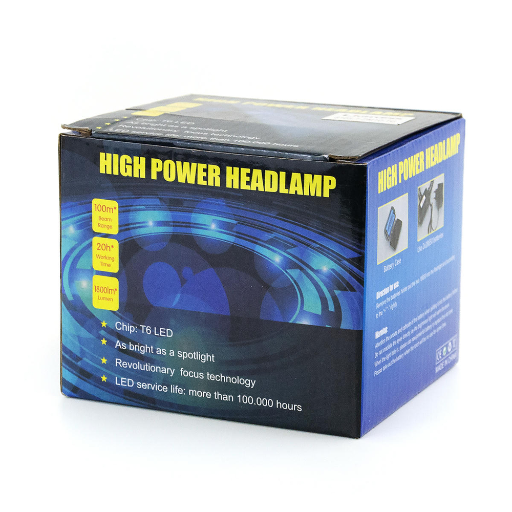 Фонарь налобный 8105-1