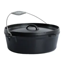 Жаровня чугунная с крышкой, 31 см, 4.5 л, Kamado Joe