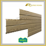 Сайдинг металлический L -Брус ХL ECOSTEEL Матовый 0.5мм Сосна (в наличии)