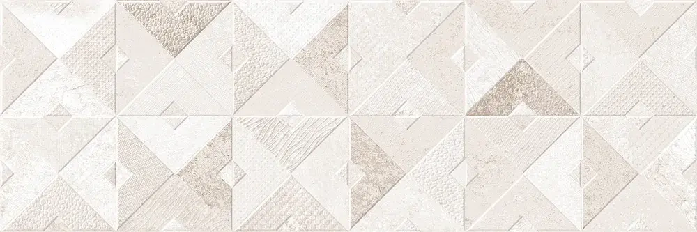 Настенная плитка ALMA Ceramica TWA11MAS014 Mars 60x20 белая / бежевая матовая под геометрию
