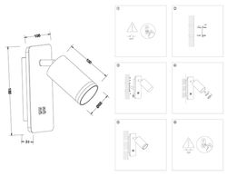 Ambrella Настенный светильник с выключателем Wall FW2465