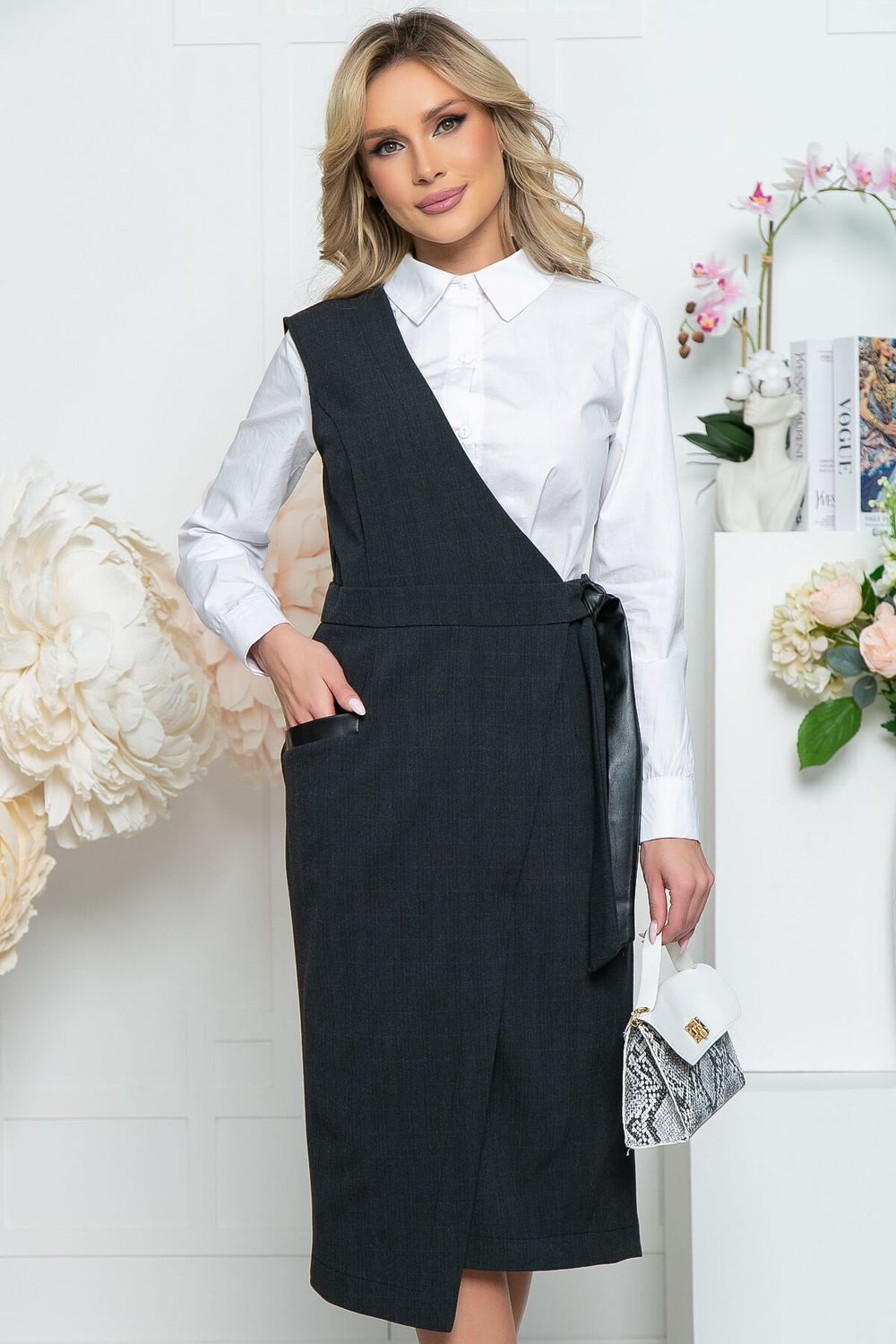 Сарафан "Стиль" (графит) П5464 LT Collection