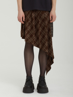 Юбка Kya Plaid Asymmetric