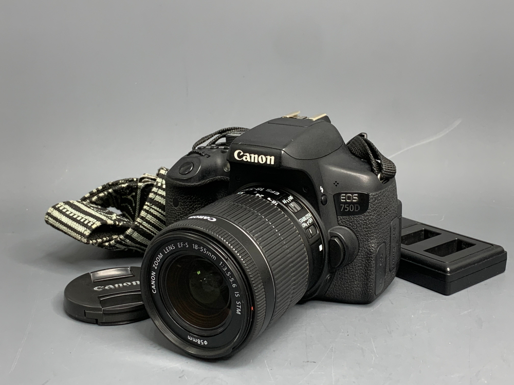 Canon 750D Kit 18-55mm IS STM 99500 кадров