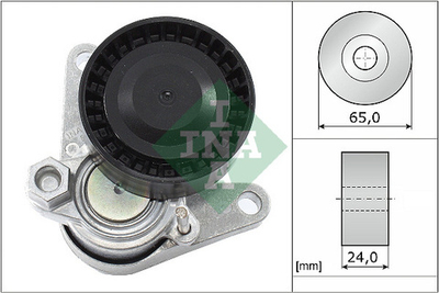 INA - 534055210-INA - Belt Tensioner, V-ribbed belt