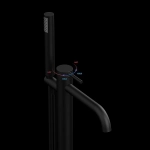 Смеситель для ванны Vincea Desire VTF-1DMB черный