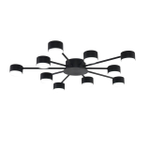 8344/10C COMFI черный, металл Люстра GX53 LED 10*7W 220V TORINA