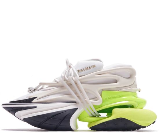Кроссовки Balmain White/Green