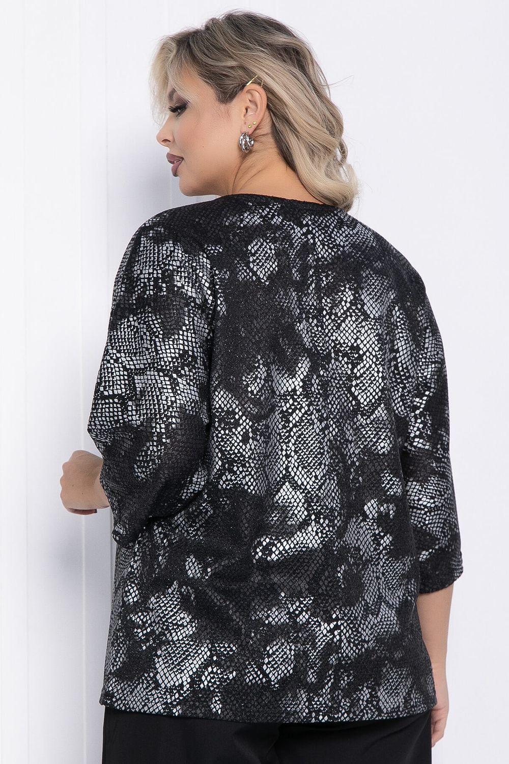 Блуза Австрия (черная) Б12365-27 LT Collection