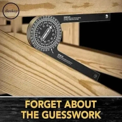 Угломер 185мм х 63мм, Алюминий