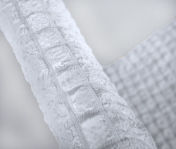 Чехол на стул без оборки со спинкой, цвет Белый